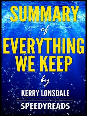 cover image of Summary of Everything We Keep by Kerry Lonsdale